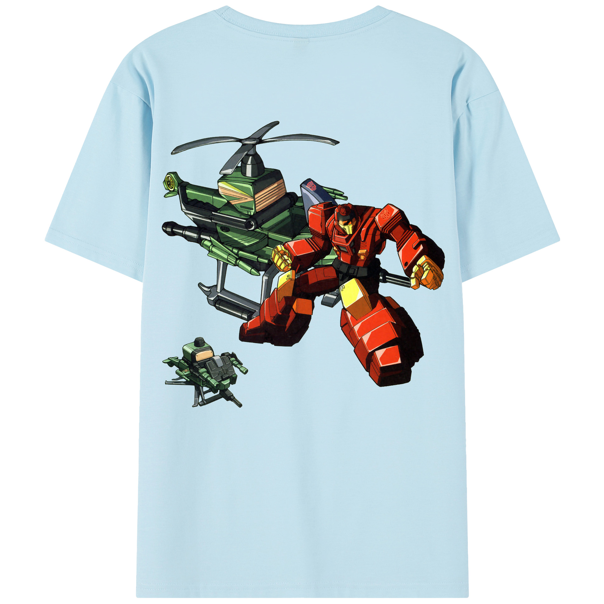 （画像用）  綿100％半袖Tシャツ（背面プリント）